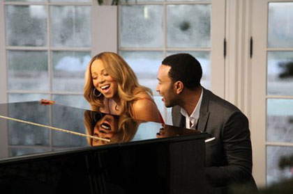 Mariah Carey y John Legend estrenan el vídeo de ‘When Christmas Comes’