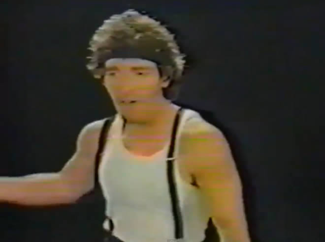 Imágenes de un vídeo inédito de ‘Dancing in the Dark’, de Springsteen