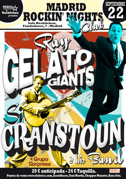 Ray Gelato, en Madrid